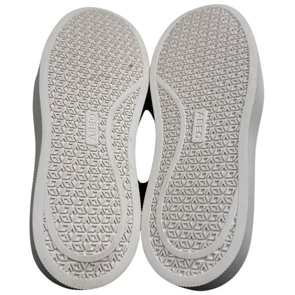 ABEO Jumpstreet Bungee Black Canvas Platform Comfort Sneakers Shoes Women's 8.5 - Picture 8 of 9